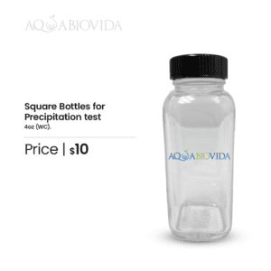 Square Bottles for Precipitation test